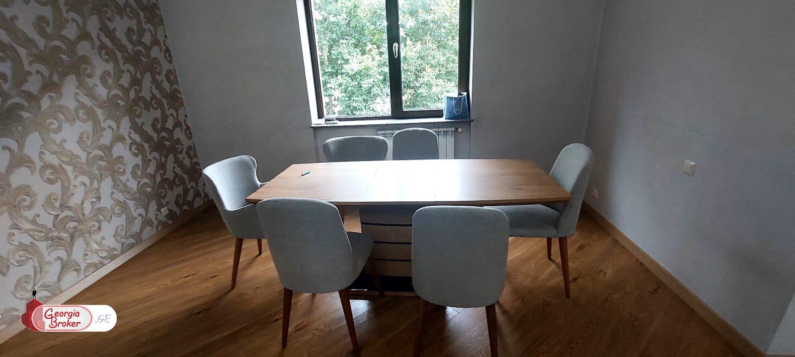 ქირავდება ახალი გარემონტებული 4 ოთახიანი ბინა აბაშიძეზე